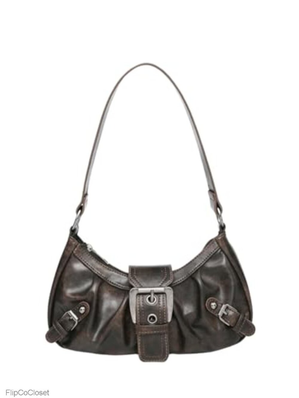 Verdusa Faux Leather Y2k Mini Shoulder Bag